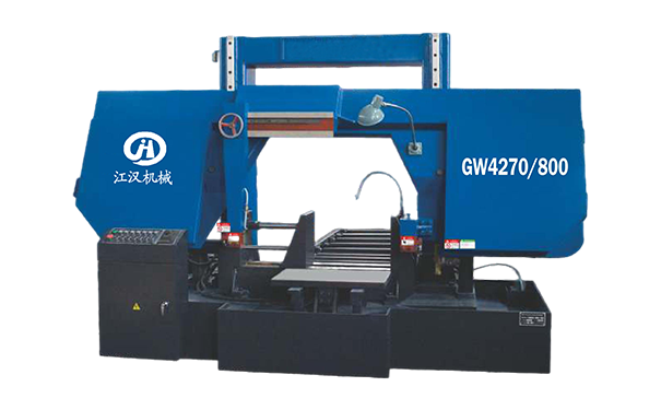 罗江GW4270/800双柱龙门卧式带锯床